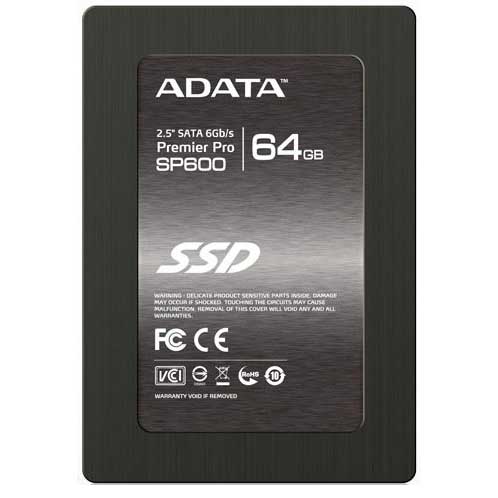 Adata Premier SP600 64GB SSD ASP600S3-64GM-C